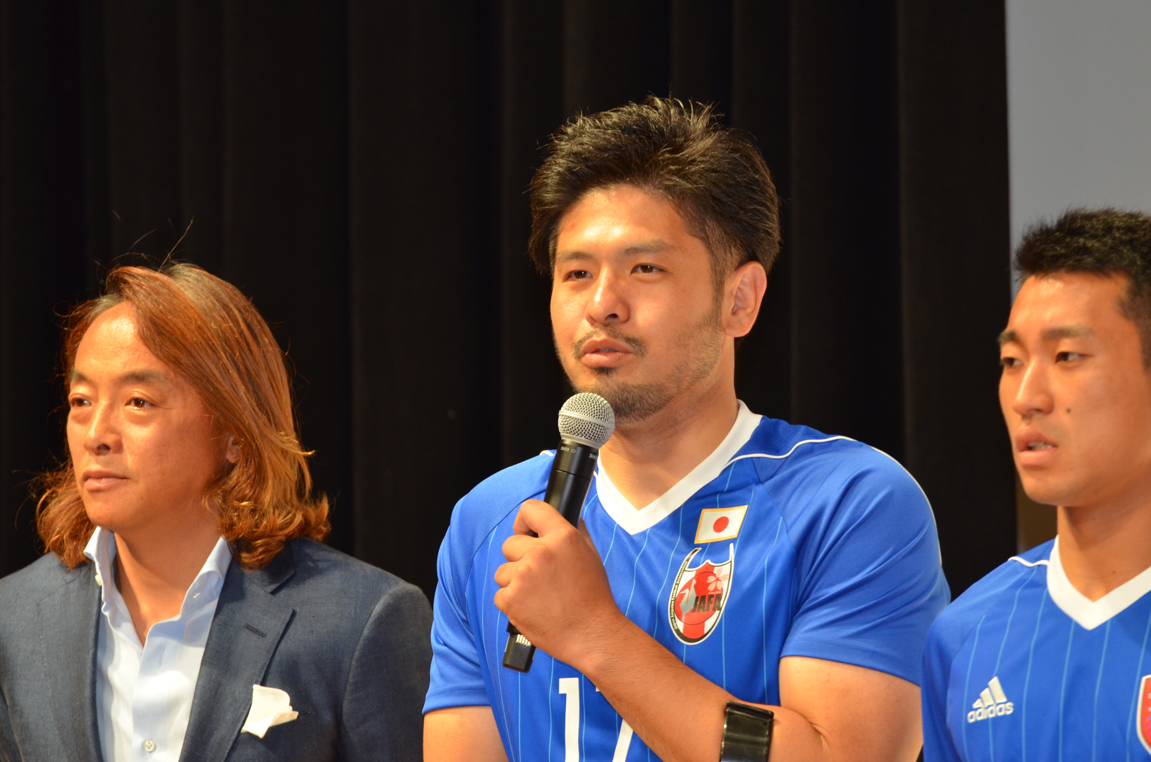 アンプティサッカー日本代表　古城暁博選手