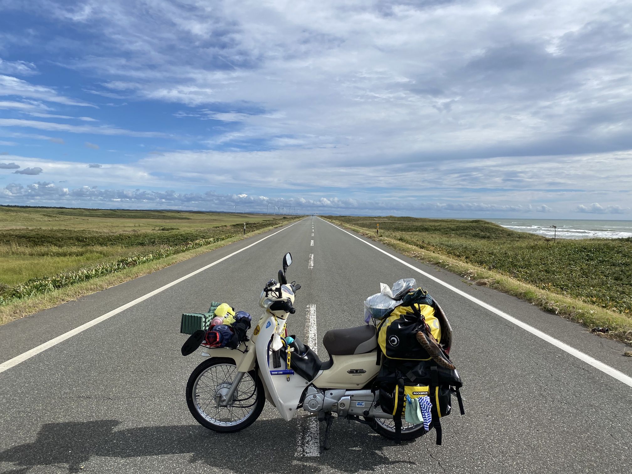 バイクで日本一周の時の写真①