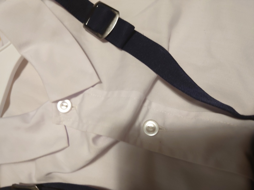 幼稚園の制服ボタン止めに10分かかることも