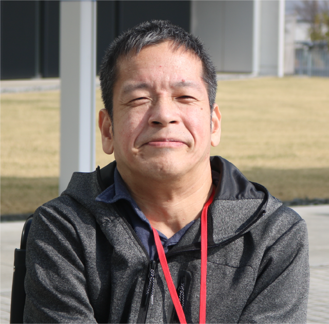 インタビューに応じてくださった本間さん