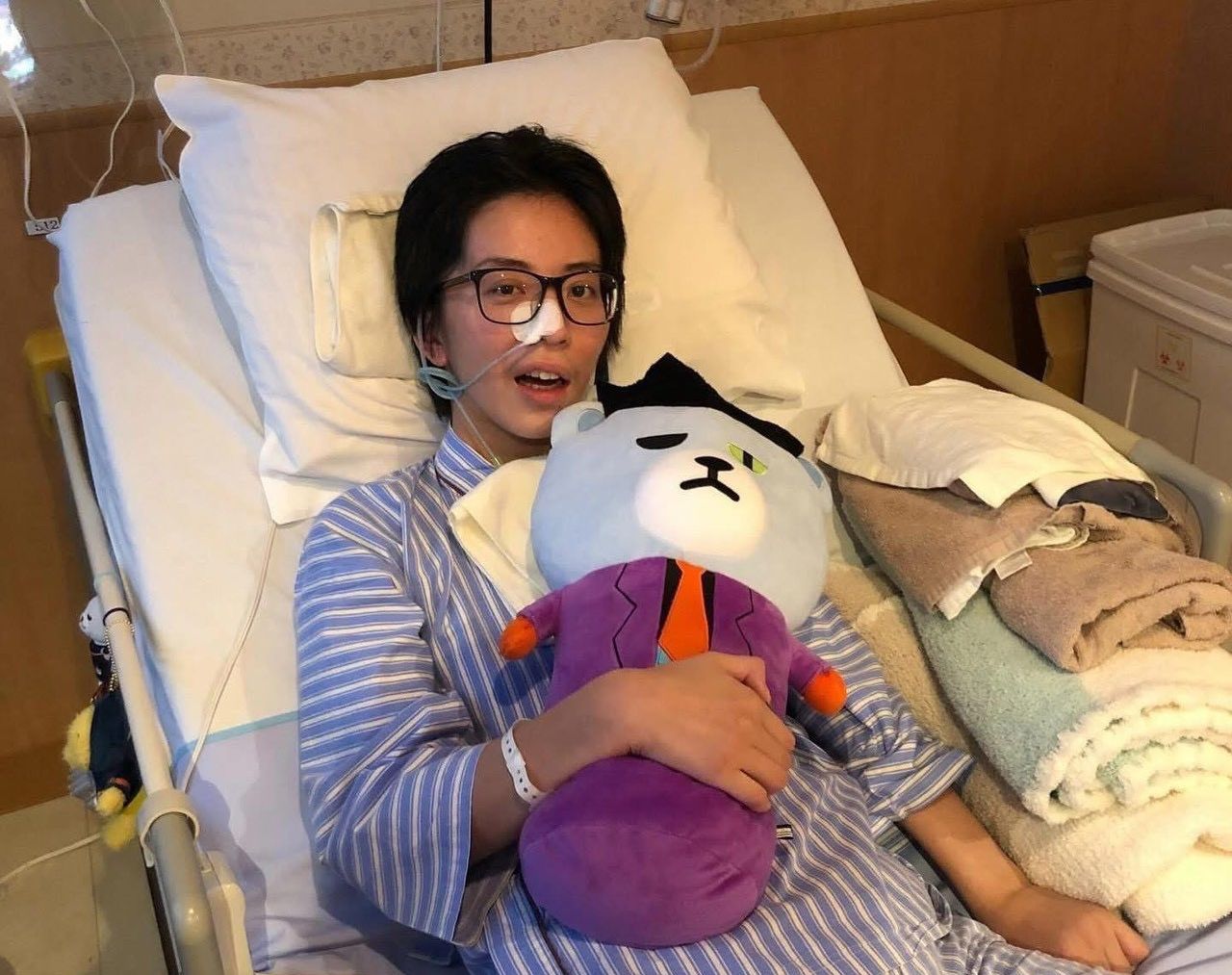 入院されていた時期の写真