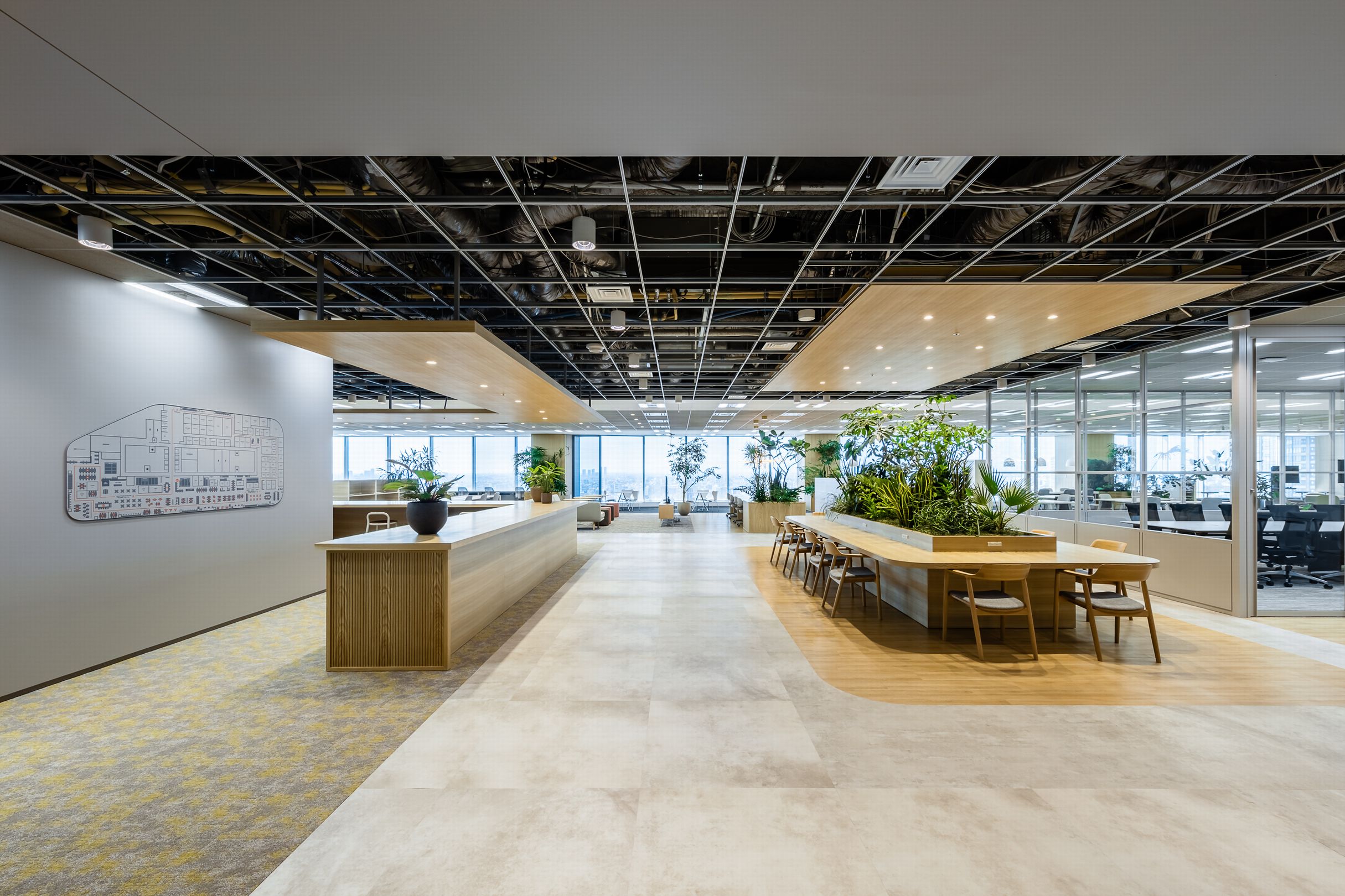 段差のないフロアオフィス