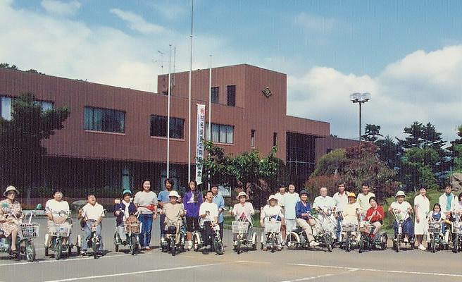 堀田さんの自転車を買った人たちが集まっての、サイクリング会も発足した