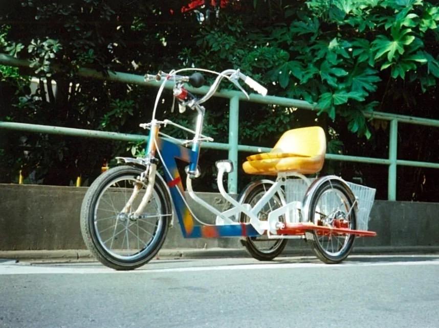 堀田さんの運命を変えた、手作り自転車第1号