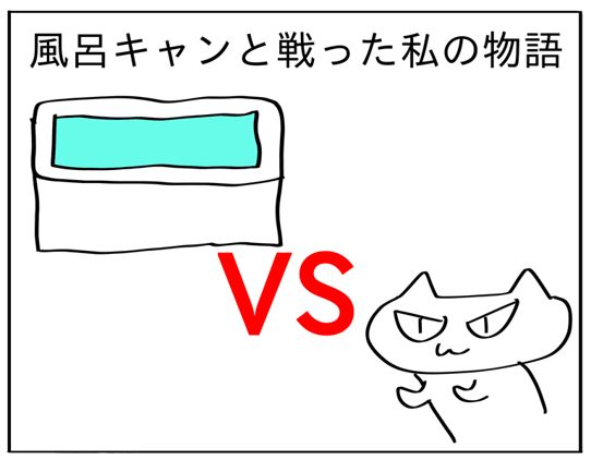 お風呂と戦う筆者
